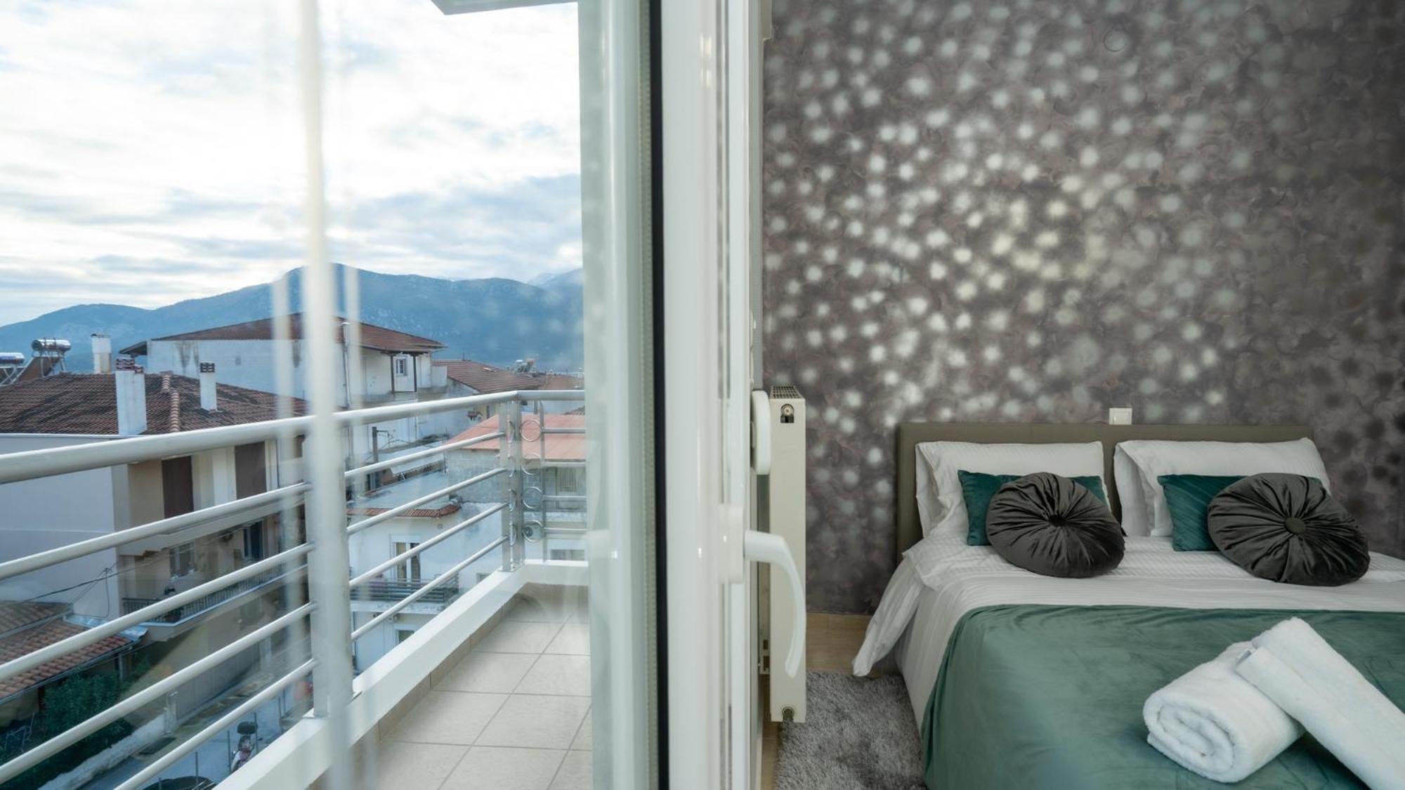 Barbarossa House Daire Kalampáka Dış mekan fotoğraf